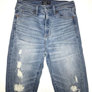 Abercrombie&Fitch - High rise skinny jeans